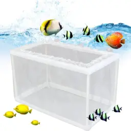 Juvenil-Rede De Separação De Peixes, Criação De Peixes, Caixa De Isolamento, Criador De Aquário, Alimentador Para Casa, Incubação Fry com Ventosas - Image 2