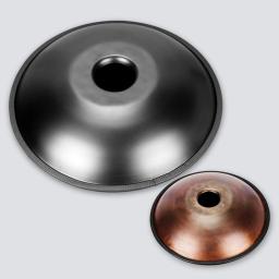 Tambor de língua profissional para iniciantes, ouro mão pandeiro, D menor, aço, instrumento de percussão, 432Hz, 22 ", 9 10 12 Notas - Image 5