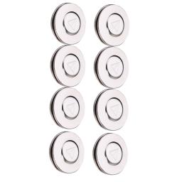 Fechos de pressão magnéticos broche 17mm botões de pino colorido lenço fecho botão de pressão artesanato para fantasia divertido crachá decoração de festa - Image 2