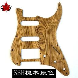 Madeira maciça guitarra elétrica captador, placa ssh, acessórios sem riscos - Image 3