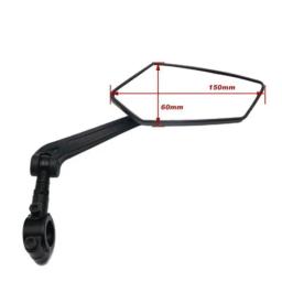 Espelho retrovisor ajustável para guidão de bicicleta, vidro de segurança, design rotativo, acessórios de ciclismo, 360 - Image 3