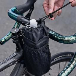 Suporte para garrafa de bicicleta, bolsa para guidão, para mtb e bicicleta de estrada, acessórios para ciclismo - Image 3
