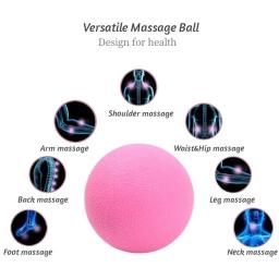 TPR Hard Massage Lacrosse Ball, Exercício de Relaxamento, Esportes Peanut Ball, Ferramentas Fitness para Yoga, Fisioterapia, Liberação Miofascial - Image 4