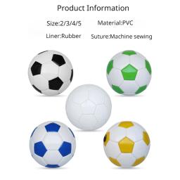 Bola de futebol inflável para adultos e crianças, bola de borracha para treinamento, esportes ao ar livre, brinquedos para jardim de infância, presentes - Image 6