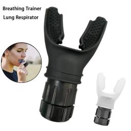 Silicone Respiração Trainer Fitness Equipment, respirador Pulmão, treinamento de alta altitude, exercício expiratório ao ar livre Ferramenta - Image 1