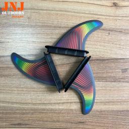JNJ FUTURE Surfboard Fin G5 Medium Thruster, Feito de fibra de vidro, Honeycomb, Feito - Image 4