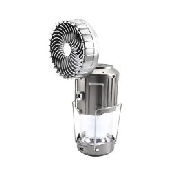 Portátil LED Camping Lights, carga solar, recarregável, luz noturna, pendurado, barraca, peixe, lanterna, lâmpada multifuncional com ventilador - Image 5