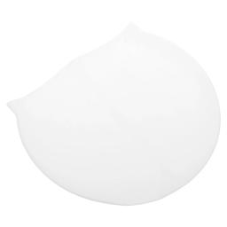Touca de natação para mulheres, à prova d'água, leve, esportiva, elástica, silicone, borracha branca, acessório feminino - Image 1