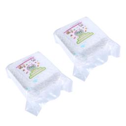 Roupa cama pequena para animais estimação papel natural 450g com controle odor, coelhos hamsters - Image 4