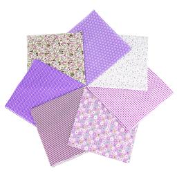 Tecido De Algodão Quadrados Patchwork Artesanato, Costura Quilting Material, Itens Artesanais ou Quilts, Atenção à Garantia Detalhe, 7Pcs - Image 1