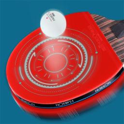 Huieson nova superfície de nogueira 8 estrelas 5plywood + 2 remo de ping pong de carbono interno 2 pçs/set poderosa raquete de tênis de mesa para adultos - Image 4