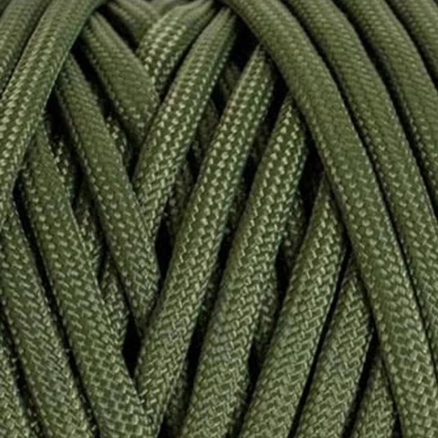 Corda Paracord Resistente para Sobrevivência ao Ar Livre - Acessório de Camping e DIY, 11 Núcleos, 4mm, Disponível em 15m, 30m e 60m, Suporta até 750 kg