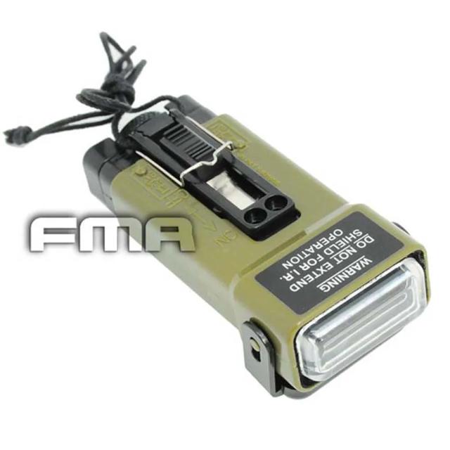 Lanterna Tática FMA MS2000 Dummy - Ideal para Esportes ao Ar Livre, Camping e Sobrevivência