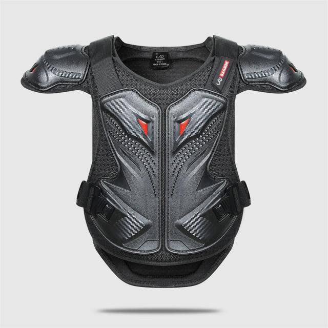 Coletes de Armadura Barbok para Crianças: Proteção Universal e Reflexiva para Motocross e Equitação