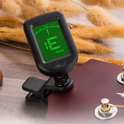 Precise Baixo Tuner Acoustic Guitar Tuner Guitar Tuner Sintonia Digital Display LCD Sensível - Image 6