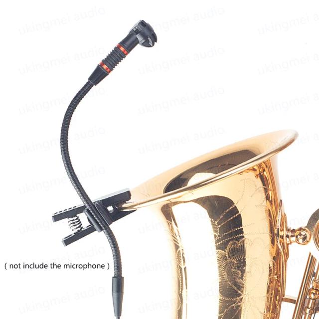 Suporte Universal para Saxofone - Grampo para Microfone Gooseneck Compatível com DPA 4099 (5-6mm)
