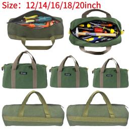 Bolsa de ferramentas de lona grossa, organizador de armazenamento de chaves de fenda, bolsa portátil para eletricista, sacola multifuncional - Image 1
