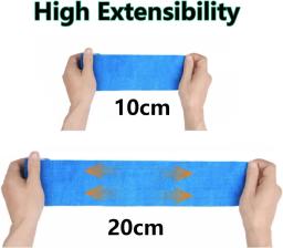 15 pçs 2.5/5/7.5cm colorido esportes auto adesivo elástico respirável esportes envoltório fita para joelheiras dedo tornozelo ajuda kit pet ferramenta - Image 4