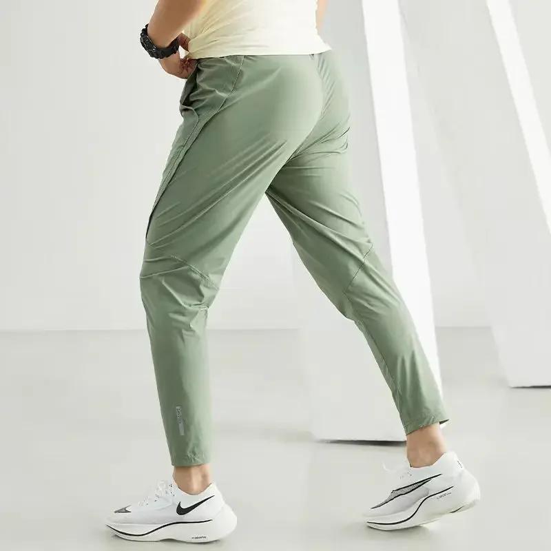 Calças esportivas leves e finas, secagem rápida, para correr, correr, verão - Image 1
