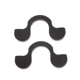 Universal Anti-skid Borracha Motocicleta Stands, Roda Suporte Quadro Stand, Swing Braço Lift, Tripé Ganchos, Acessórios Da Bicicleta, 1 Par - Image 2