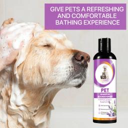 Pet Shampoo Dog Shower Gel, Retenção de Fragrância de Longa Duração, Removendo Ácaros, Sujeira, Amaciamento do Cabelo, Pet Fornecedor, 237ml - Image 2