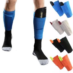 Um conjunto de meias de proteção de futebol com bolso para o futebol shin pads perna protetor de bezerro mangas adulto shin guard suporte meia - Image 5
