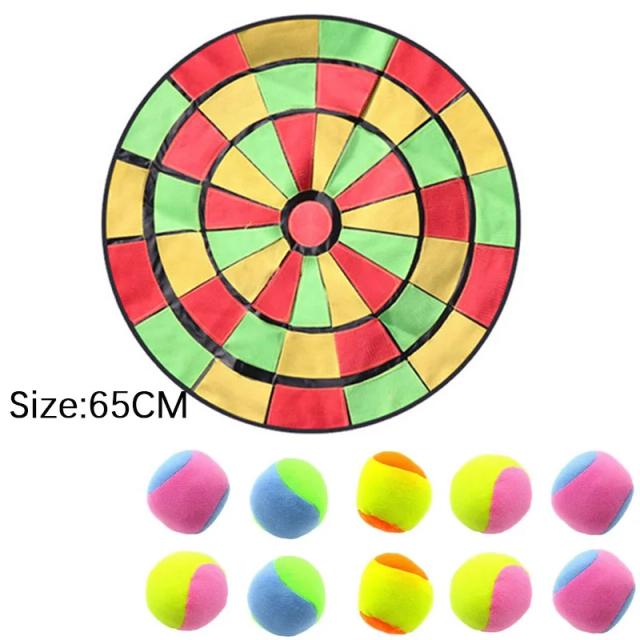 Dardo Gigante para Jogos ao Ar Livre com Bolas Pegajosas - Diversão para Todas as Idades