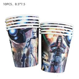 Star Wars Tema Festa de Aniversário Suprimentos, Copo Descartável, Prato, Guardanapo, Toalha de Mesa, Balão 3D, Decoração Infantil, Presente Baby Shower - Image 2