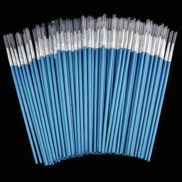 100 pacotes de pincéis de pintura de detalhes finos em miniatura, kits de pincéis de artesanato de arte para desenho - Image 5