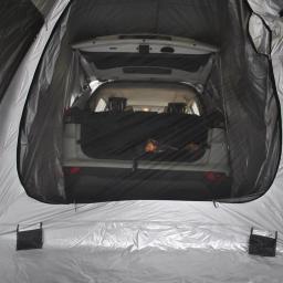 Tenda traseira do carro atualizada para 4 pessoas, auto-condução, 3 portas, acampamento ao ar livre, família, extensão anti-mosquito, pérgola integrada com toldo - Image 6