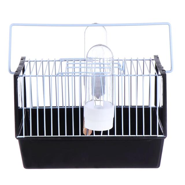 Gaiola Portátil de Alimentação para Pássaros: Prática e Compacta para Transporte Seguro de Papagaios e Pequenos Animais de Estimação