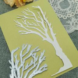 Árvore de Natal Metal corte morre, Scrapbook morrer, foto álbum cartão, escultura em papel artesanato, recém-chegados, 2024 - Image 2
