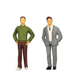 200 peças 1:87 escala ho miniatura pessoas modelo estatuetas de trabalhador para modelo de trem diorama cenário acessórios diy, sortidos - Image 5