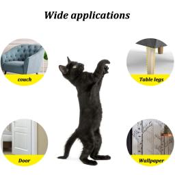 Auto-adesivo Sofá Protection Pads, Pet Móveis Protetores Capa, Anti-cat Scratch, Couch Guard, Adesivos, 2pcs - Image 5