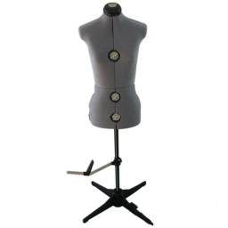 Manequim de pano feminino de costura completa para alfaiate, Body Design, Busto Vestido Forma Stand, Base de Metal, Display ajustável, E218, 2023 - Image 4