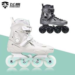Patins de águia profissionais para iniciantes, tênis masculinos e femininos, patinação em linha, corrida plana, sapatos de deslizamento de velocidade, adulto, X3 - Image 1