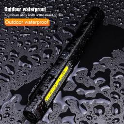 Lanterna LED recarregável Mini USB, Pen Clip Multifuncional, 800mAh, 365nm, Luz UV, COB, Camping, Reparação de Trabalho, 4 em 1 - Image 3