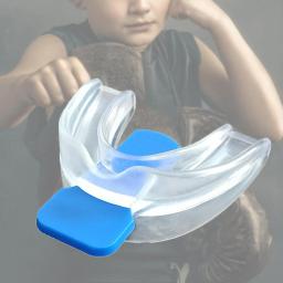 Profissional flexível proteção da boca Mouthguard, portátil protetor bucal, adequado para rugby, kickboxing, karatê, basquete, boxe - Image 1