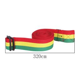 Ajustável Africano Drum Strap, portátil, colorido, algodão, pandeiro, ombro, acessórios de percussão, 320cm - Image 4