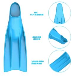 Nadadeiras De Silicone De Mergulho, Pés De Natação Rosa, Mergulho Profundo, Equipamento Avançado, Aceleração, Solsolas De Treinamento - Image 2