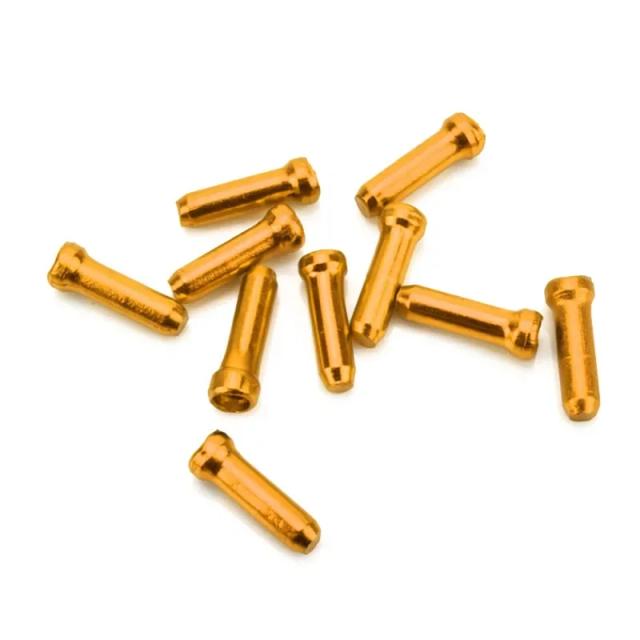30/50pcs Tampas Extremidade Cabo Bicicleta: Proteção Essencial para Freio e Câmbio - Liga/MTB/Estrada - Evite Desfiamento!