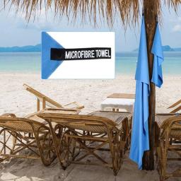 Toalhas de Microfibra Ultra Macias Portáteis, Espessadas, Secagem Rápida, Absorvente, Esportes, Ginásio, Natação, Ioga, Praia, Acampamento - Image 5