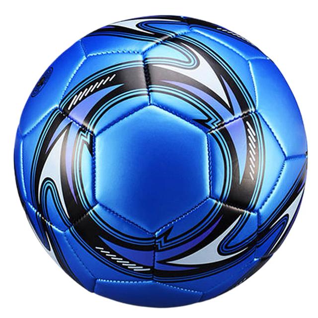 Bola de Futebol Profissional Tamanho 5 em PVC Inflável Impermeável com Costura Máquina para Uso Externo