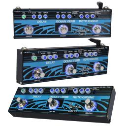 ROWIN Pedal de guitarra efeito vários estilos de efeitos para escolher receptor de guitarra sem fio transmissor acessórios de guitarra de corda - Image 6
