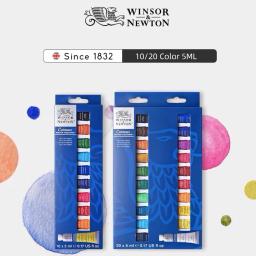 Winsor & Newton Cotman Aquarela Pintura Set 10/20 Cores 5ml (0.17-oz) Tubos de Alumínio Iniciantes Aquarela Pintura Arte Suprimentos - Image 1