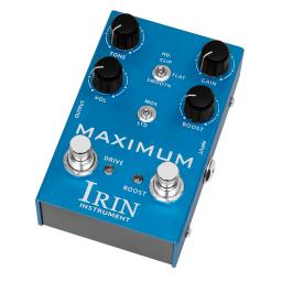Pedal de efeitos de guitarra elétrica irin zip amp taichi tauran uzi americano ac tom calfórnia britânico extremo maximum banda controlador - Image 3
