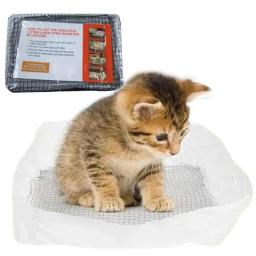 Sacos grossos reutilizáveis para gatos, Saco de forro resistente a riscos, Peneiração grande, Higiene para Pet - Image 1