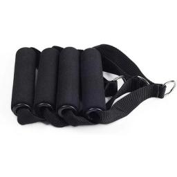 Faixas de resistência para academia, alças antiderrapantes, correias de nylon fortes, fitness, máquina de cabo resistente, equipamento de treino - Image 6