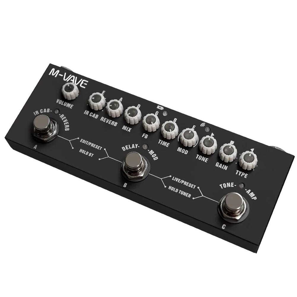 Multi Pedal de Guitarra Efeitos com Delay Reverb, Multi Efeitos, MOD, Cab, Digital Effector - Image 1