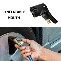 Bomba inflável portátil Bike Tire Air Chuck, adaptador de cabeça dupla, bicicleta pneu roda válvula parte, conversor de latão - Image 6